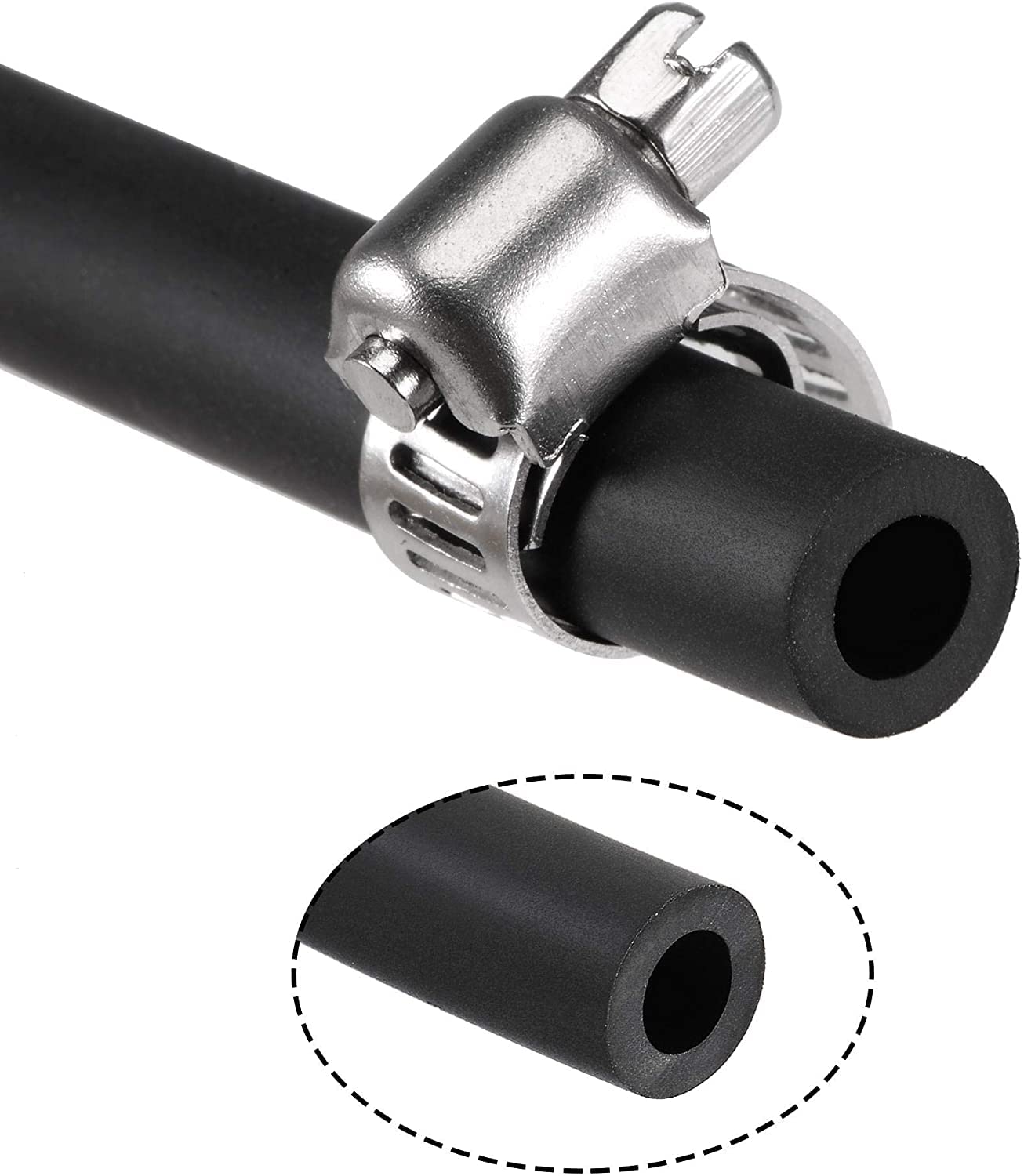 Amazon.co.jp: XYWHPGV フューエルラインホース6mm（1 /4